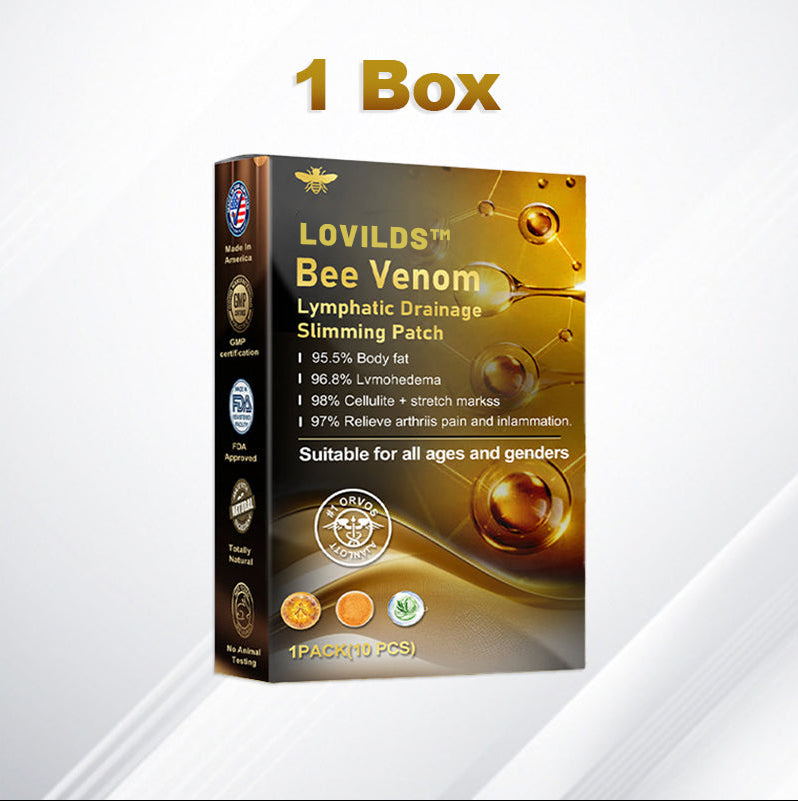 🐝LOVILDS™ Bee Venom Lymphatic Drainage Slimming Patch🔥