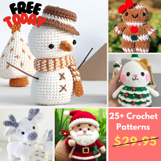 Amigurumi Christmas Crochet Patterns (Free Today)