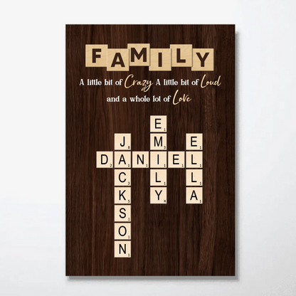 Personalized Family, Brothers & Sisters Forever Poster