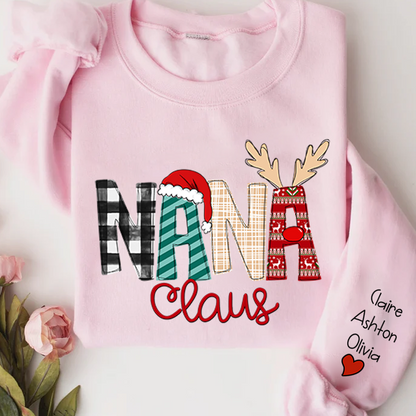 Nana Claus Two Sides Sweatshirt