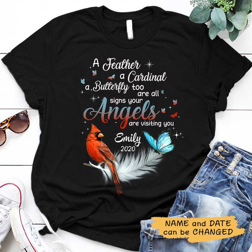 Angels Signs Memorial Personalized Shirt