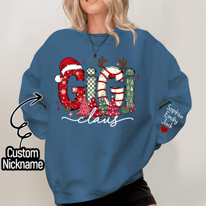 Personalized Christmas Grandma, Tree Christmas For Grandma, Gift Gigi And Kids