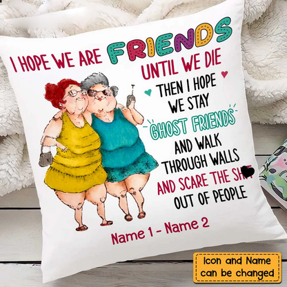 Old Friends Sisters - Personalized Pillow