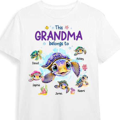 Personalized This Grandma Belongs To Shirt Hoodie Sweatshirt 28685 Primary Mockup