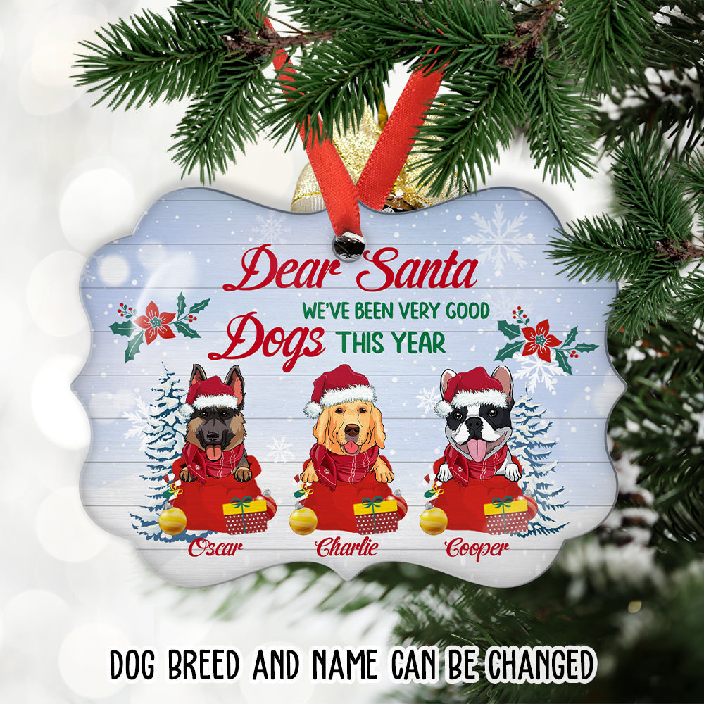 Dear Santa - Personalized Custom Acrylic Ornament