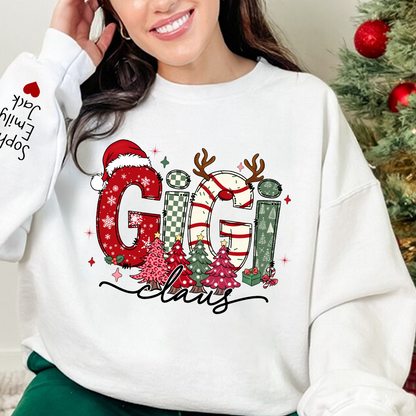 Personalized Christmas Grandma, Tree Christmas For Grandma, Gift Gigi And Kids