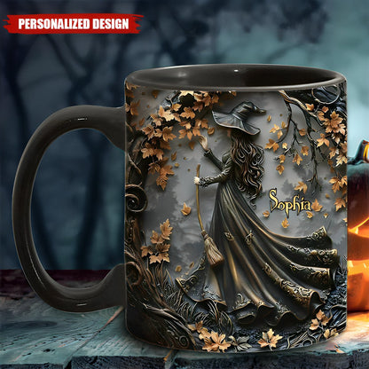 Beautiful Witch - Personalized Witch Accent Mug