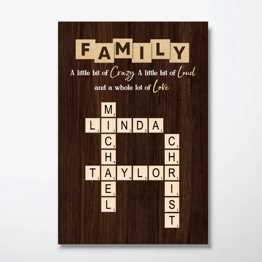 Personalized Family, Brothers & Sisters Forever Poster
