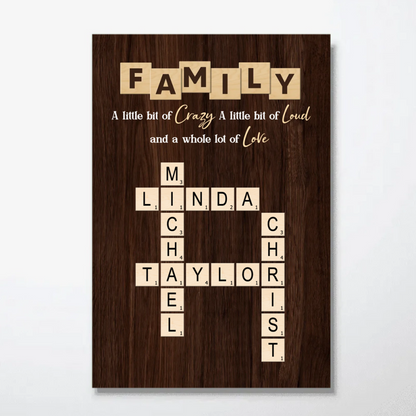 Personalized Family, Brothers & Sisters Forever Poster