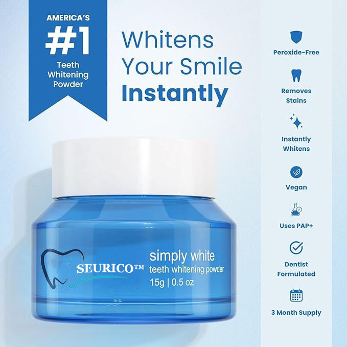 SEURICO™ 100% Natural Teeth Beauty ✨🦷🍃 — Naturally Brighten Your Smile!