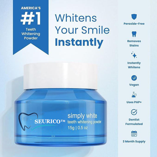 SEURICO™ 100% Natural Teeth Beauty ✨🦷🍃 — Naturally Brighten Your Smile!