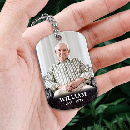 My Mind Still Talks To You Photo Personalized Stainless Steel Keychain