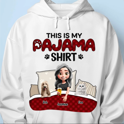 Love Is A Four-Legged Word - Dog & Cat Personalized Custom Unisex T-shirt, Premium T-shirt, Hoodie - Gift For Pet Owners, Pet Lovers