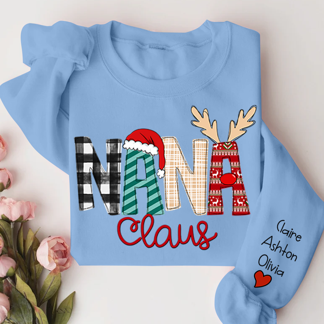 Nana Claus Two Sides Sweatshirt