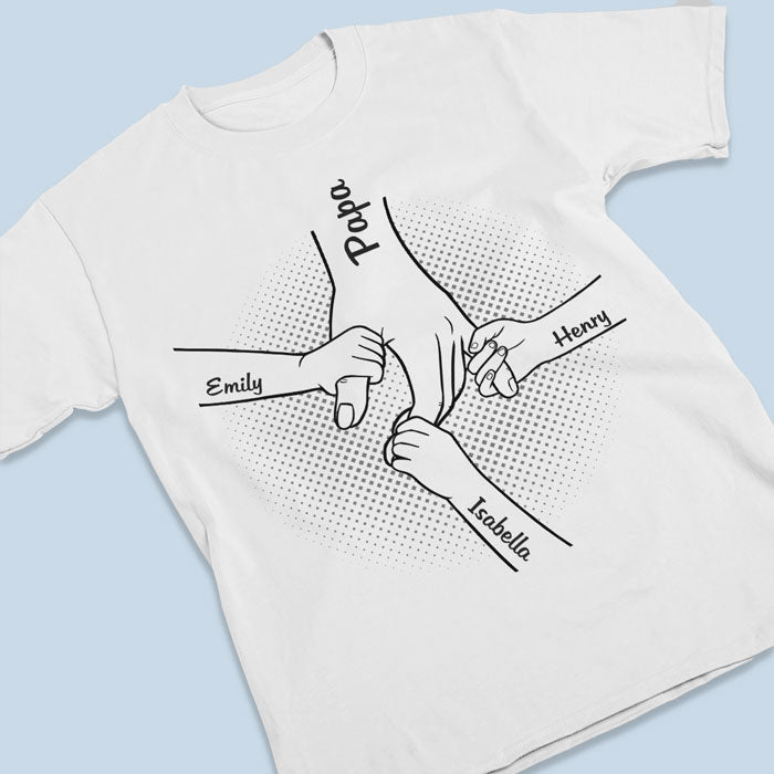 Happy Father’s Day From Your Favorite Son - Family Personalized Custom Unisex T-Shirt, Premium T-shirt, Hoodie - Father's Day Gifts For Dad, Grandpa