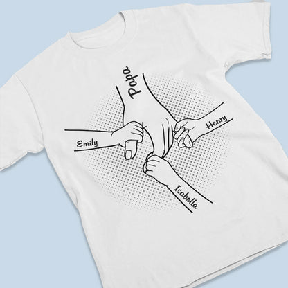 Happy Father’s Day From Your Favorite Son - Family Personalized Custom Unisex T-Shirt, Premium T-shirt, Hoodie - Father's Day Gifts For Dad, Grandpa