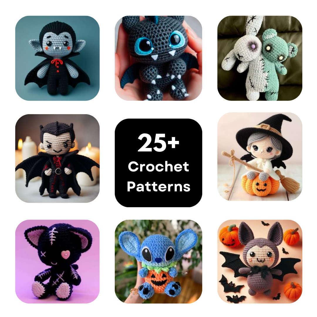 Spooky Cute Crochet Patterns (Free Today)