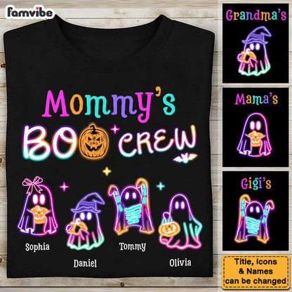 Personalized Halloween Mommy's Boo Crew Shirt Hoodie Sweatshirt 35345 Mockup 3