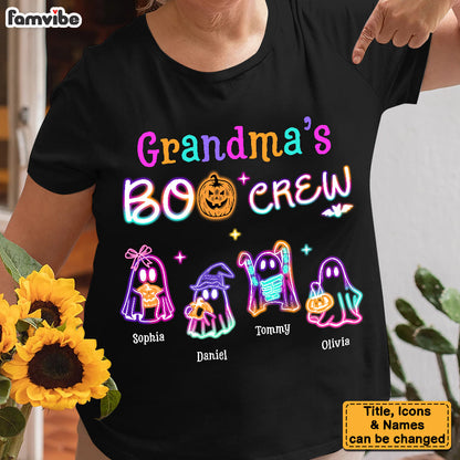 Personalized Halloween Mommy's Boo Crew Shirt Hoodie Sweatshirt 35345 Mockup 5