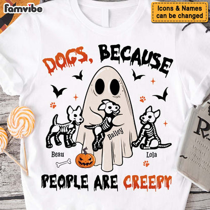 Personalized Funny Ghost Dogs And Cats Shirt Hoodie Sweatshirt 35503 Mockup 2