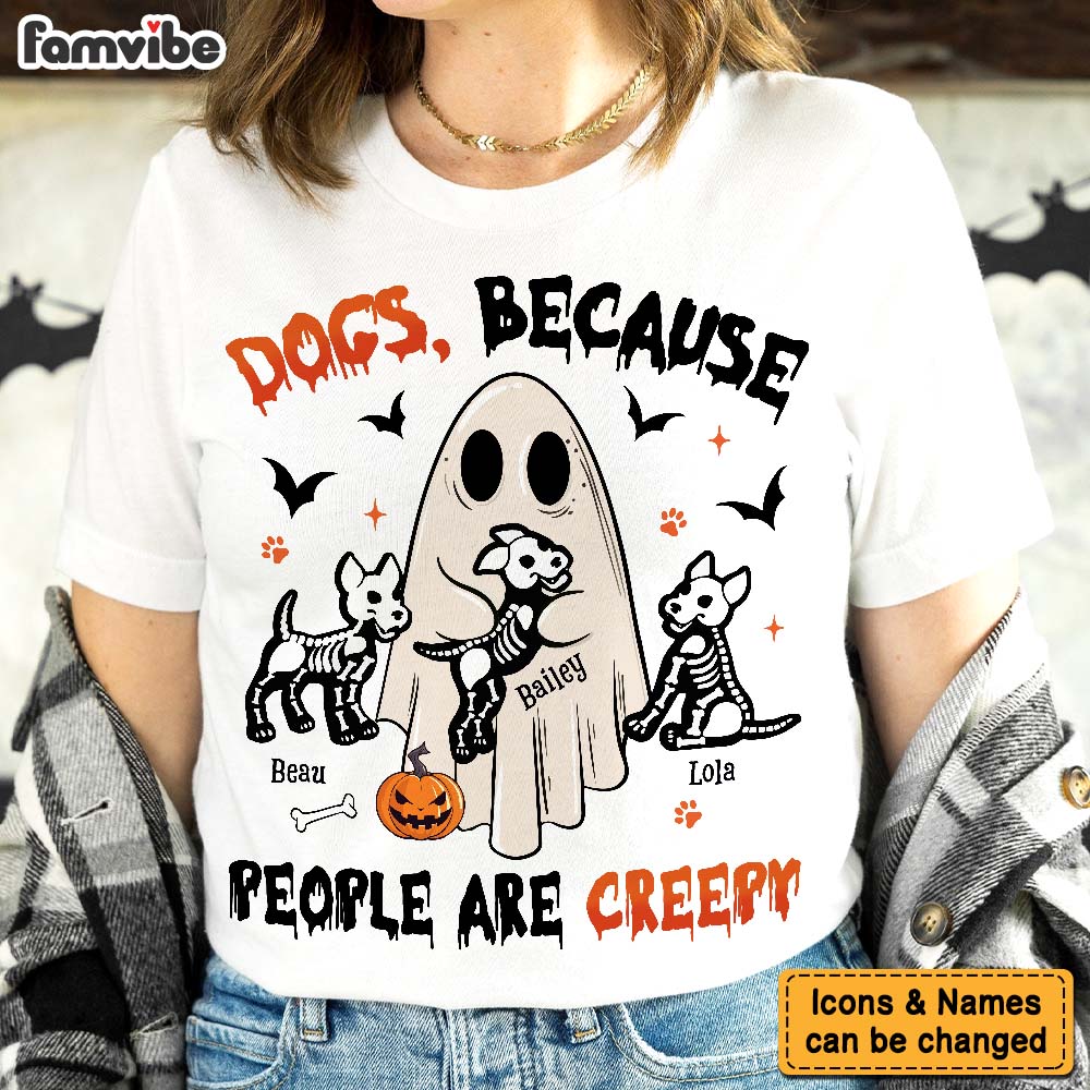 Personalized Funny Ghost Dogs And Cats Shirt Hoodie Sweatshirt 35503 Mockup 4