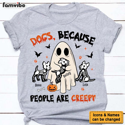 Personalized Funny Ghost Dogs And Cats Shirt Hoodie Sweatshirt 35503 Mockup 7