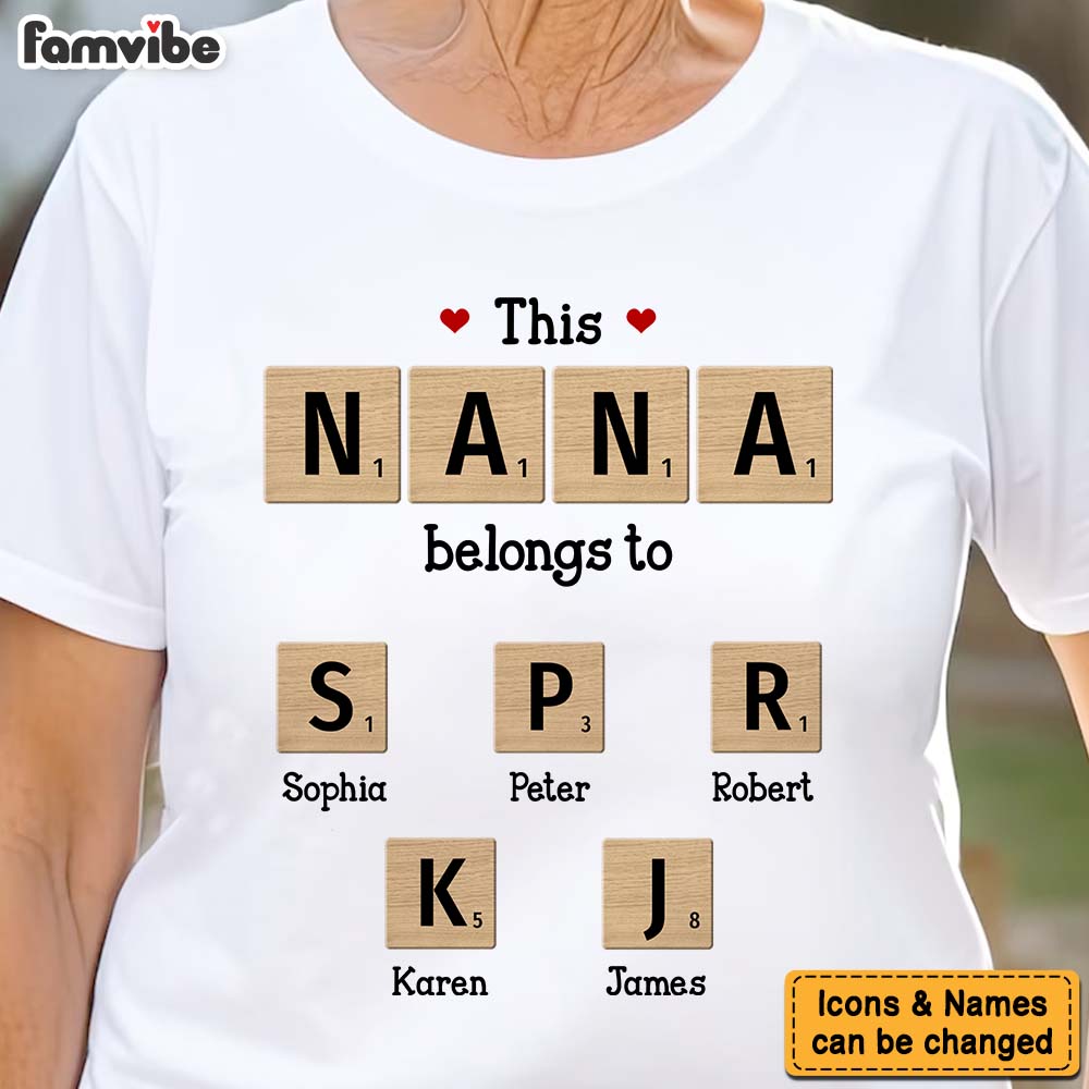 Personalized This Grandma Belongs To Shirt Hoodie Sweatshirt 36178 Mockup 4