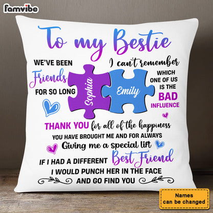 Personalized Birthday Christmas Gift For Friends Puzzle Custom Name Thank You For All Of The Happiness Pillow 36566 Mockup 3