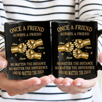 3D Metal Effect Once A Brother Always A Brother - Personalized Mug