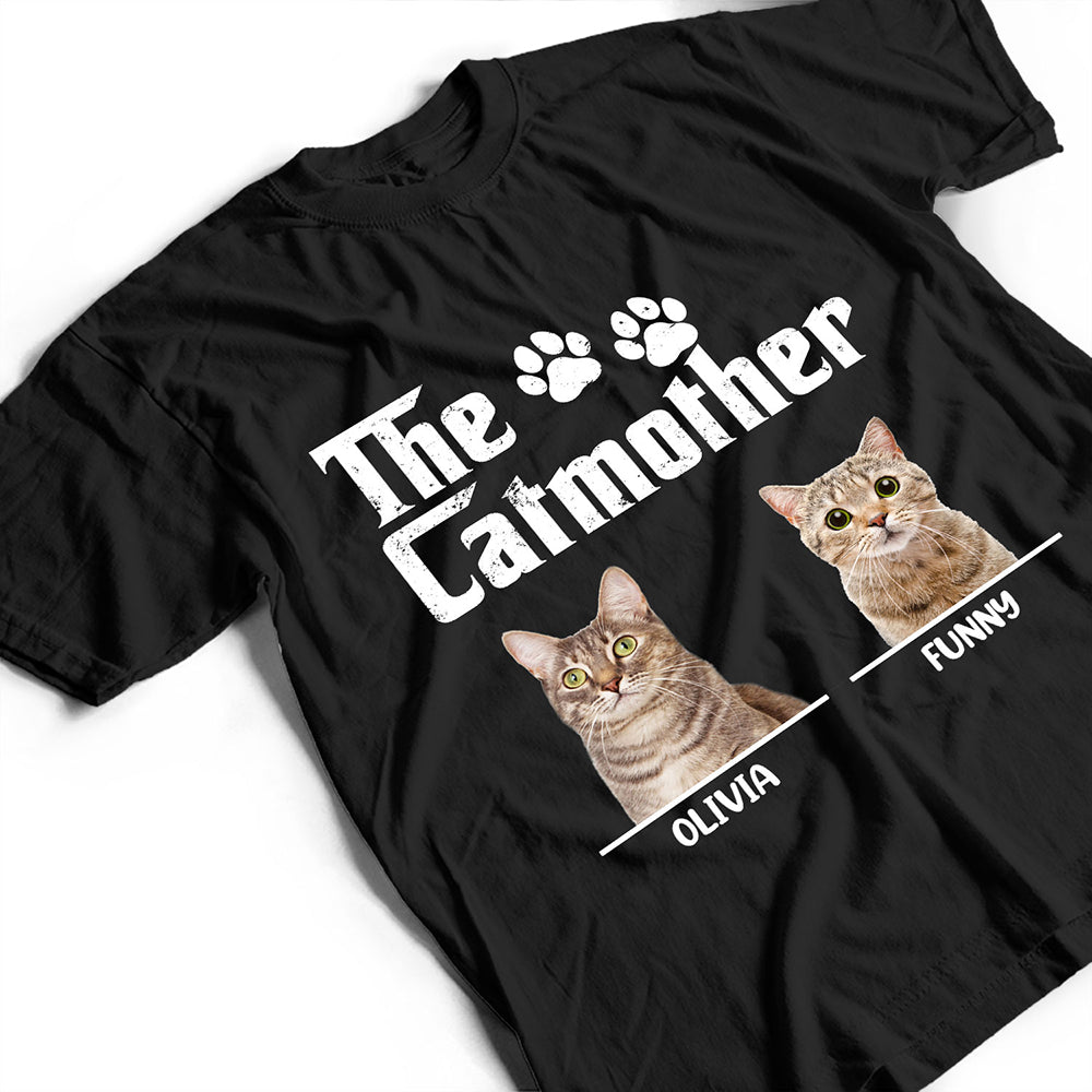 Custom Photo The Dog Cat Mother Father - Personalized T Shirt