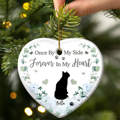 Memorial Not All Angels Have Wings Some Have Whiskers - Personalized Heart Acrylic Ornament