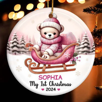 Gia Đình - Hồng Y Mẹ Bố Bà Ông Nội Hồng Y Vòng Tròn Trang Trí