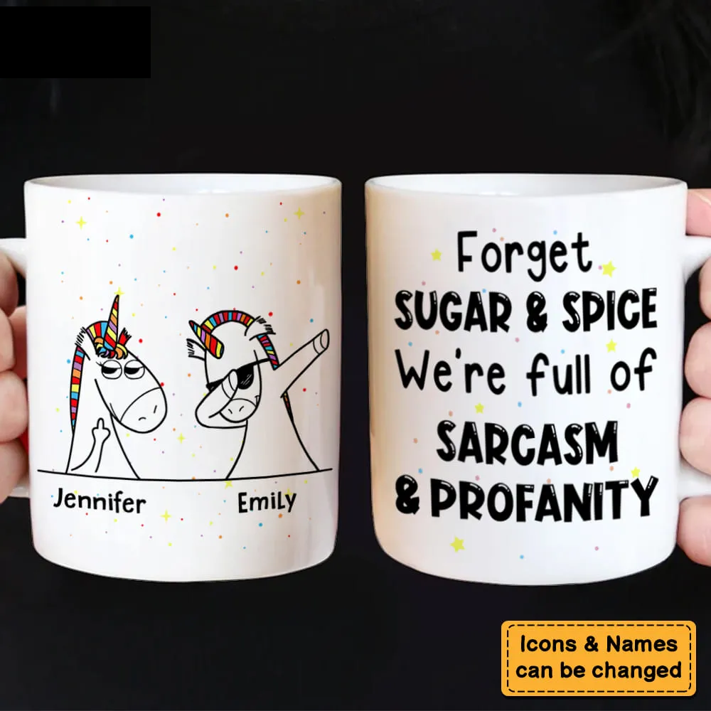 Best Friends Unicorn Perfect Bestie Gift - Personalized Mug