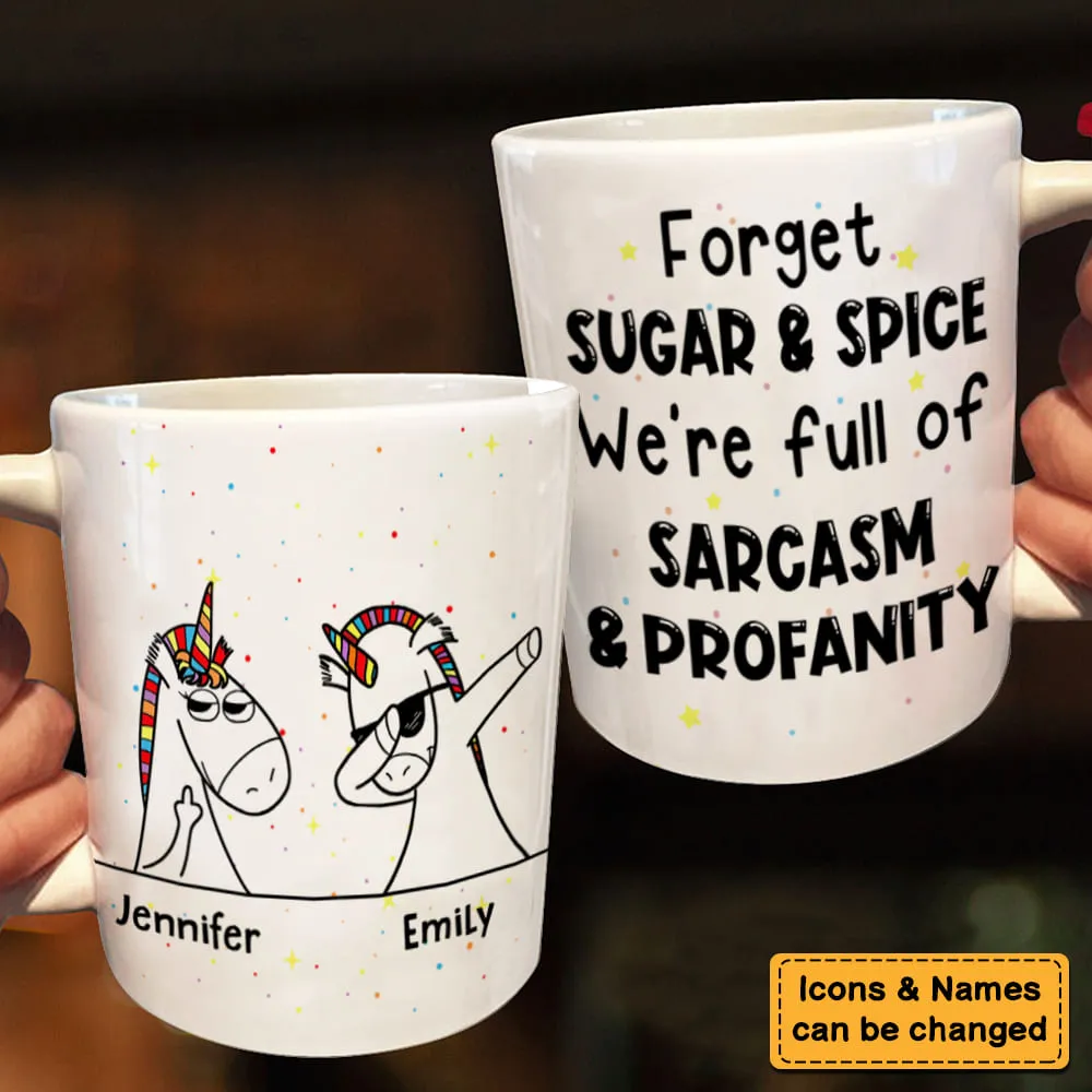 Best Friends Unicorn Perfect Bestie Gift - Personalized Mug