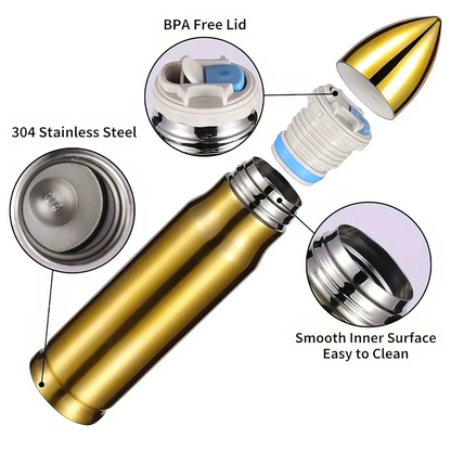 Best Dad Papa Grandpa Ever Fist Bump Outline Nation Flag Camouflage Pattern Gift For Husband Father Figures Personalized Bullet Tumbler