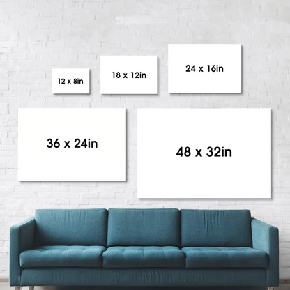 3D Effect Halloween Spooky Funny Skeleton Family Personalized Poster