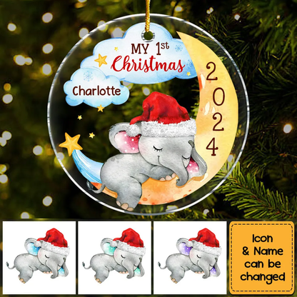 Gia Đình - Hồng Y Mẹ Bố Bà Ông Nội Hồng Y Vòng Tròn Trang Trí