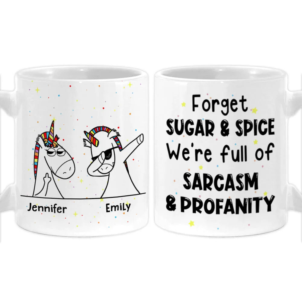 Best Friends Unicorn Perfect Bestie Gift - Personalized Mug