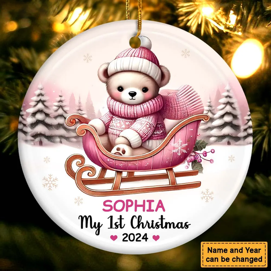 Gia Đình - Hồng Y Mẹ Bố Bà Ông Nội Hồng Y Vòng Tròn Trang Trí