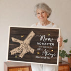We Will Always Reach For You Mom - Personalized Poster - Heartfelt Mother's Day Gift for Mom