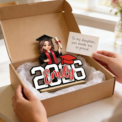 Người Yêu Sách - Book Worm - Tấm Gỗ Đứng Cá Tính 