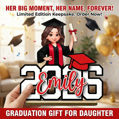 Người Yêu Sách - Book Worm - Tấm Gỗ Đứng Cá Tính 