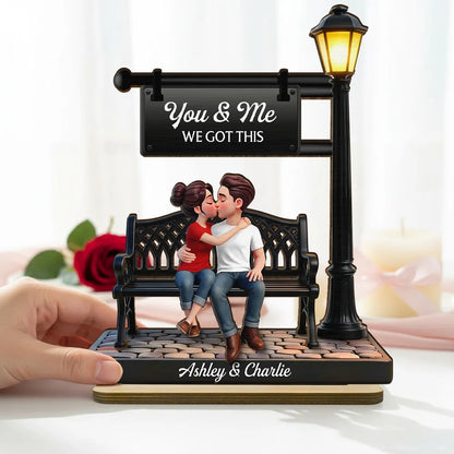 Người Yêu Sách - Book Worm - Tấm Gỗ Đứng Cá Tính 