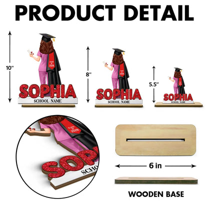 Người Yêu Sách - Book Worm - Tấm Gỗ Đứng Cá Tính 