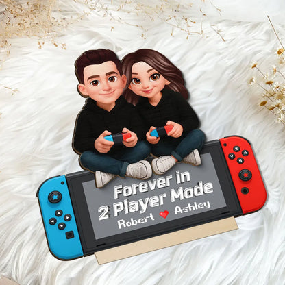 Cặp Đôi - Nắm Tay Mãi Mãi - Tấm Gỗ Cá Tính 