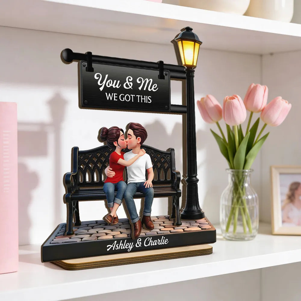 Người Yêu Sách - Book Worm - Tấm Gỗ Đứng Cá Tính 