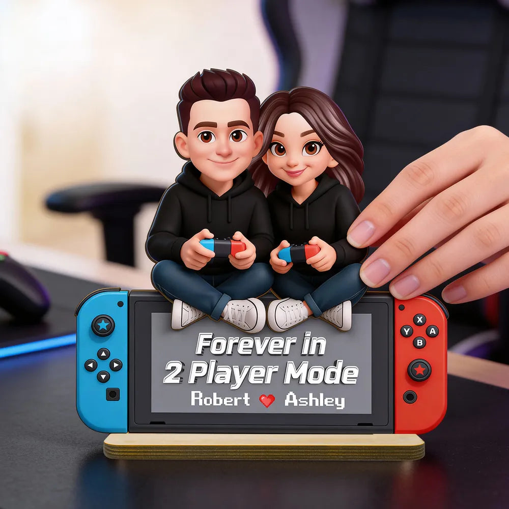 Cặp Đôi - Nắm Tay Mãi Mãi - Tấm Gỗ Cá Tính 