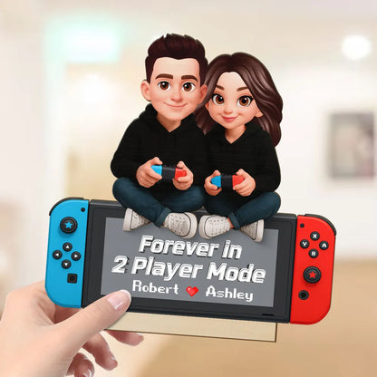 Cặp Đôi - Nắm Tay Mãi Mãi - Tấm Gỗ Cá Tính 