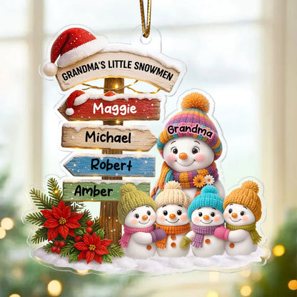 Gia Đình - Hồng Y Mẹ Bố Bà Ông Nội Hồng Y Vòng Tròn Trang Trí