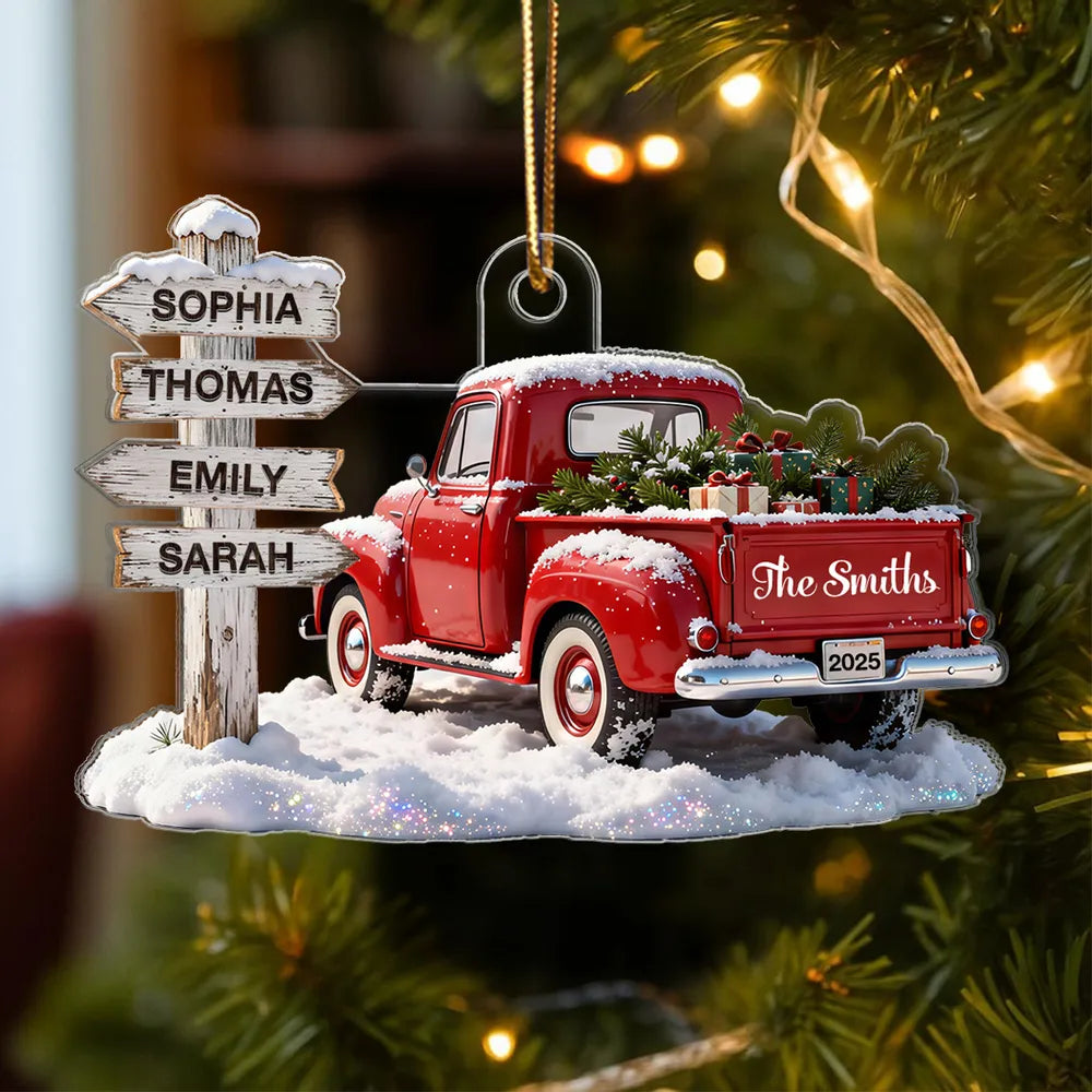 Gia Đình - Hồng Y Mẹ Bố Bà Ông Nội Hồng Y Vòng Tròn Trang Trí